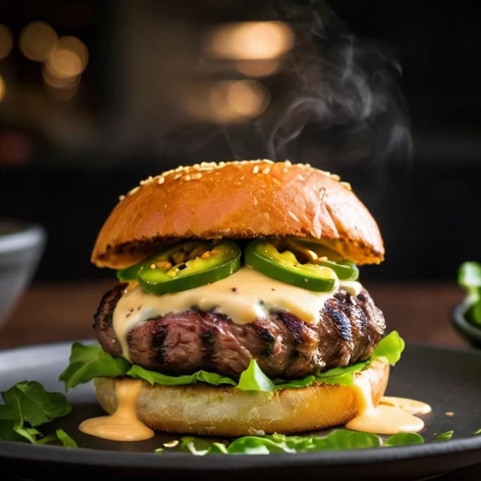 Smoky Chipotle Steak Burger
