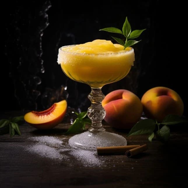 Frozen Peach Margarita