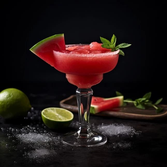 Frozen Watermelon Margarita