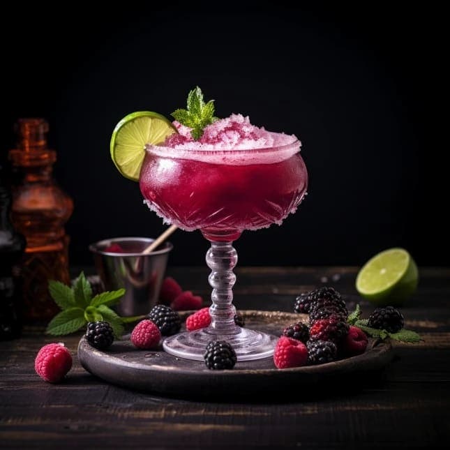 Frozen Wildberry Margarita