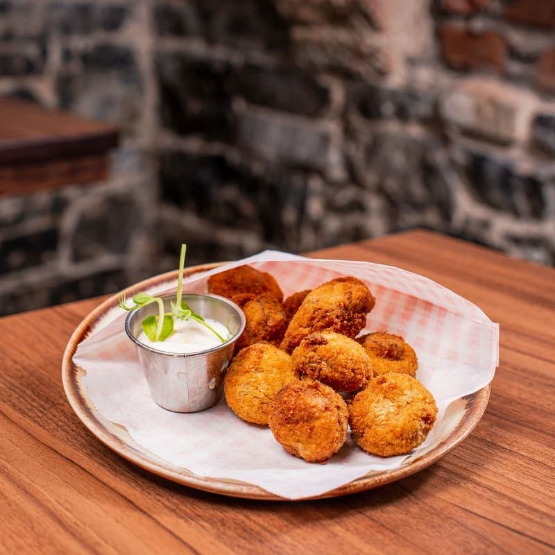 DEEP FRIED BREADED MUSHROOMS