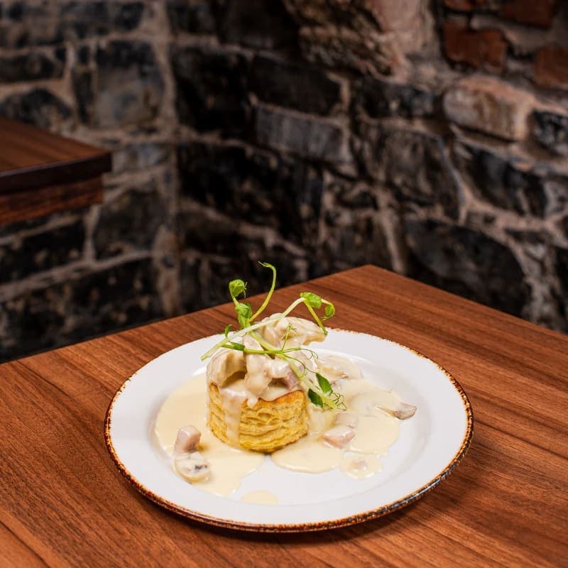 Chicken, Ham & Mushroom Vol-Au-Vent